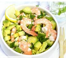 Avocat crevettes sauce cocktail