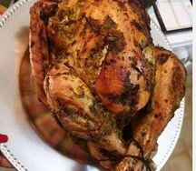 Poulet entier braisé
