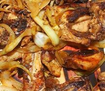 Choukouya de poulet traditionnel