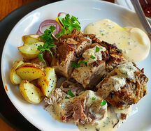 Rôti de porc a la crème