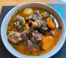 Soupe de pattes de boeuf