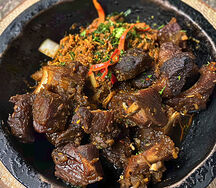 Viande de brousse sauté