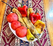 Овощи на углях