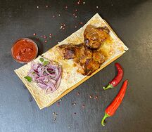 Шашлык из cвинoй шейки