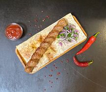 Люля-кебаб из говядины и свинины