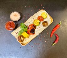 Шашлык из овощей микс