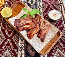 Свиные ребрышки на углях