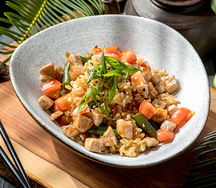 Рис по-азиатски с курицей