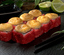 Ролл Калифорния запеченная с крабом