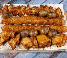 Куриное ассорти на мангале