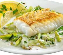 Filet de capitaine au fruit de mer