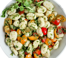 Gnocchi à la caprese