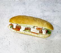 Хот-дог с сосиской