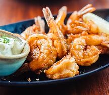 Gambas croustillantes aux épices