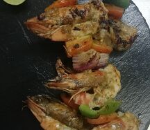 Brochette de Gambas
