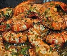 Gambas sautés
