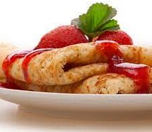 Crêpe à la confiture