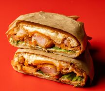 Гриль-чиз с креветками