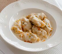 Вареники с картофелем и грибами