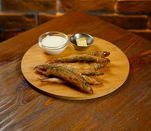 Жареная мойва в хрустящей панировке