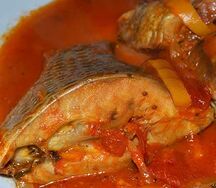 Sauce tomate au poisson carpe