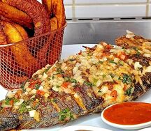 Braisé de poisson carpe
