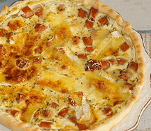 Quiche au saucisse