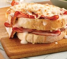 Croque - monsieur gourmand au jambon