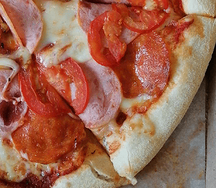 Pizza saucisse