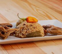 Riz soumara savane avec pintade