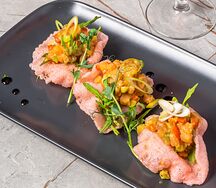 Тартар из лосося