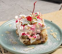 Вишневая лазанья