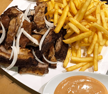 Mouton frites