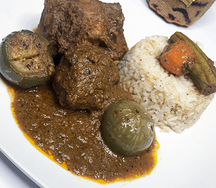 Riz sauce soumara