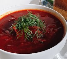 Борщ веганский