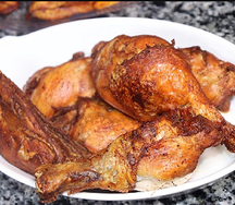 Demi poulet frit