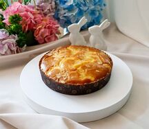 Пирог Нежный бисквит с фруктами