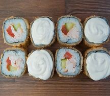 Ролл Цезарь темпура