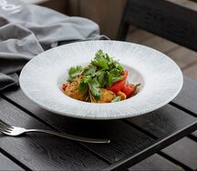 Салат с баклажанами и томатами Panasian