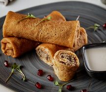 Блинчики с мясом