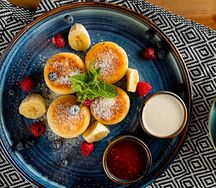 Сырники с изюмом