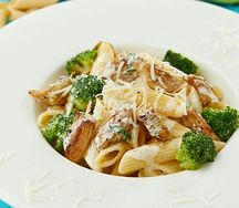 Паста с курицей и борокколи