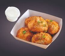 Манты жареные