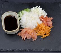 Поке с лососем