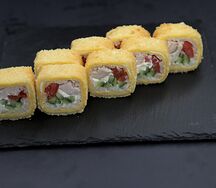 Тортилья с курицей жареная