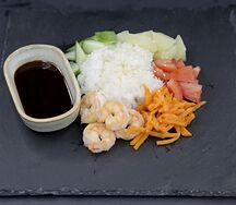 Поке с креветками