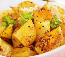 Frite de pomme de terre sauté