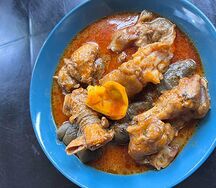 Soupe de tête et patte de boeuf