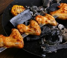 Шашлык из куриных крылышек