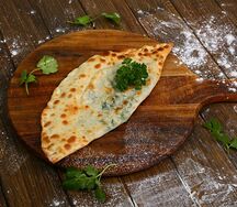 Лепешка с зеленью